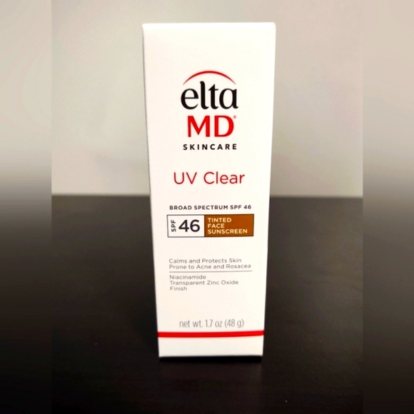 🔥EltaMD UV Clear Tinted Broad-Spectrum SPF 46 1.7 oz EXP 4/2026 NWT - Picture 1 of 3